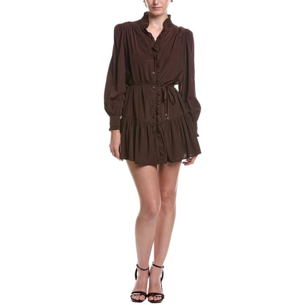 Moonsea Womens  Mini Dress, Brown